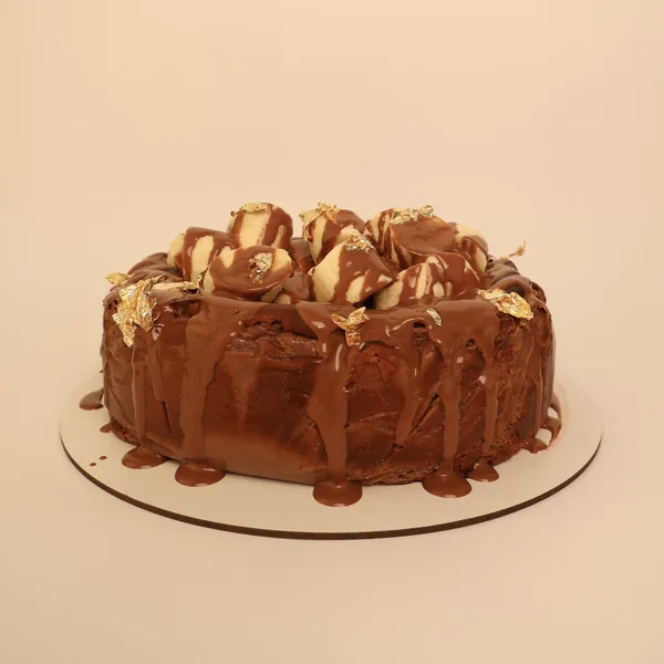 Basque chocolate cheesecake
